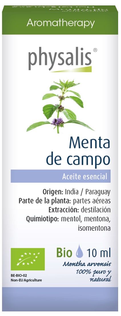 Aceite esencial de menta de campo Physalis 10 ml aroma refrescante