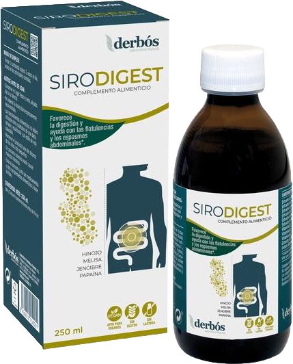 Sirodigest Derbos 250 ml – Digestivo Natural con Aloe y Papaya