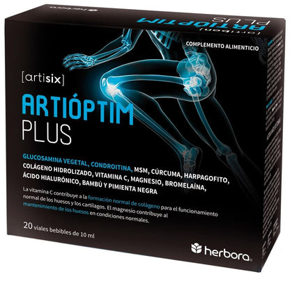 Artioptim Plus de Herbora – 20 Viales para Articulaciones Saludables