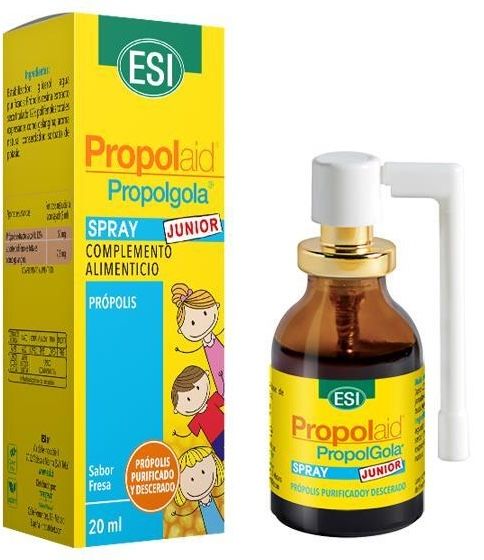 Spray bucal Propolaid PropolGola Junior 20 ml con extracto de propóleo