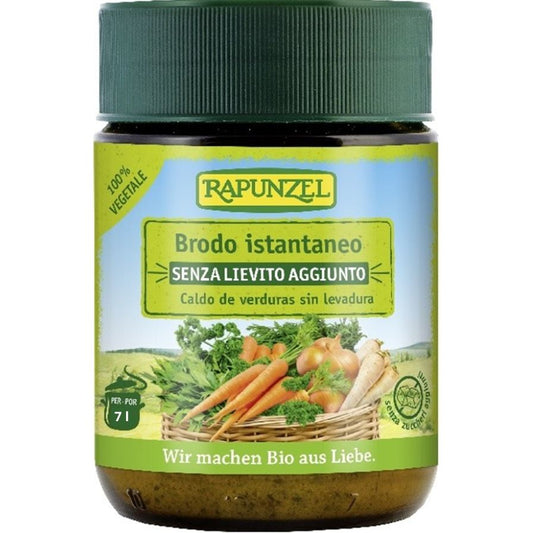 Caldo Verduras Sin Levadura Brodo 140g Rapunzel