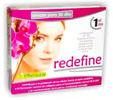 Redefine Pinisan 30 Cápsulas Colágeno + Q10 + Ácido Hialurónico
