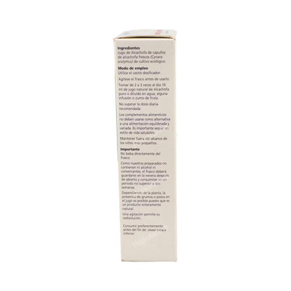 JUGO DE ALCACHOFA 200ml. SCHOENENBERGER SALUS
