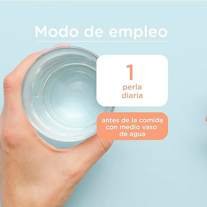 Mundo Natural - Oleomega 3 DHA | Omega 3 Capsulas en Perlas | Omega 3 EPA y DHA + Vitamina E | Omega-3 1000mg de DHA | Aceite de Pescado Omega 3 para Funcionamiento Normal de Vision y Cerebro