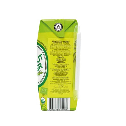 Cocomi BioOrganic - Agua De Coco Natural - 3992-Brick330ml-CocomiBioOrganic