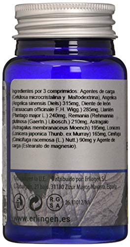 Erlingen Base 72 Especifico - 60 Comprimidos