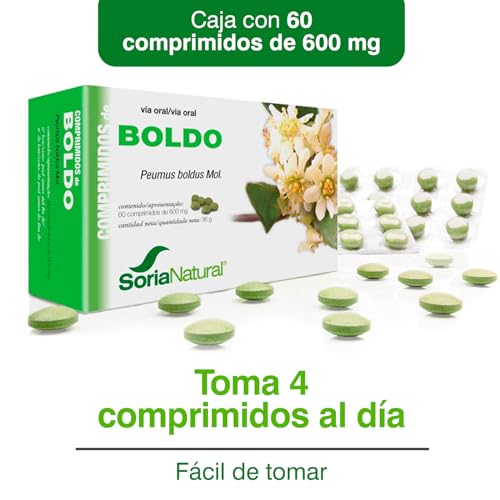 Soria Natural Boldo Combinación de Multivitaminas y Minerales - 60 Tabletas