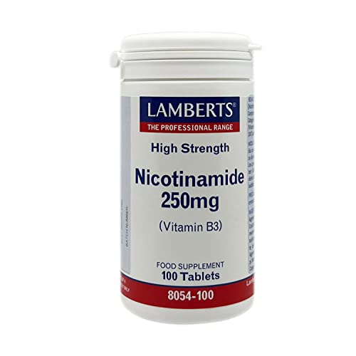 Lamberts Nicotinamida 250mg - 100 Tabletas