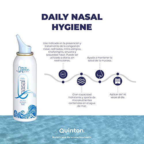 Quinton Isotónico Higiene Nasal Diaria - 100 ml