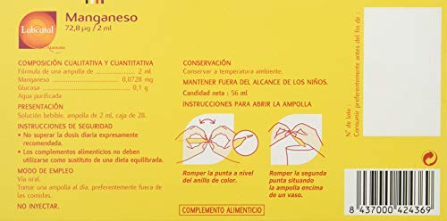 LABCATAL 10 MANGANESO 28Amp 2m