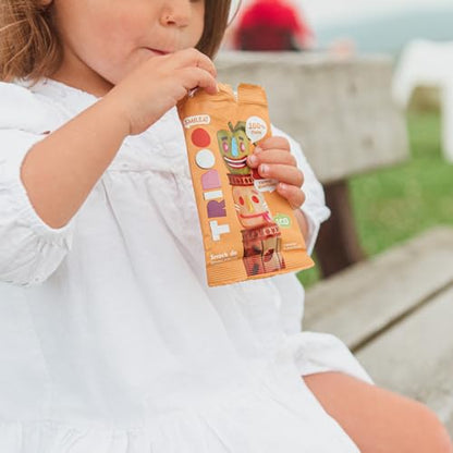 Smileat TRIBOO - Snack de Frutas Triboo de Manzana, Ingredientes Naturales - 25g