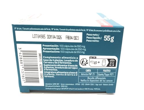 SUPERDIET, Vivaflore Transito,Vientre Plano, 100 Cápsulas !Nueva Formula!