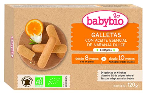 BabyBio Galletas DENTICION 120 gr, No aplicable