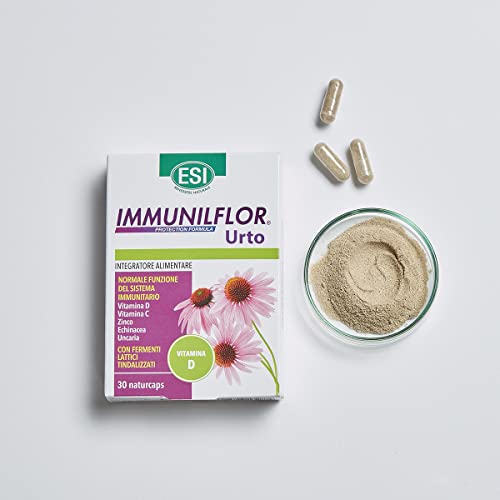 TREPATDIET-ESI Immuniflor Urto Complemento Alimenticio para el Sistema Inmunologico, 30 Cápsulas