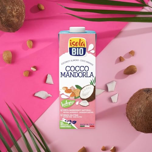 ISOLA BIO - Pack de 6 Unidades de 1 L de Bebida Ecológica Vegetal de Arroz