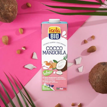 ISOLA BIO - Pack de 6 Unidades de 1 L de Bebida Ecológica Vegetal de Arroz