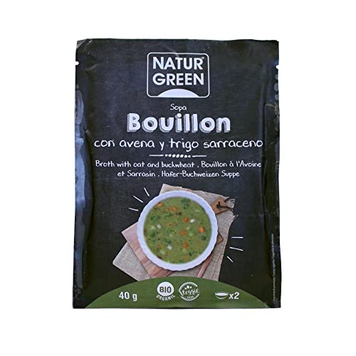 NaturGreen Sopa Bouillon con Avena y Trigo Bio 40g