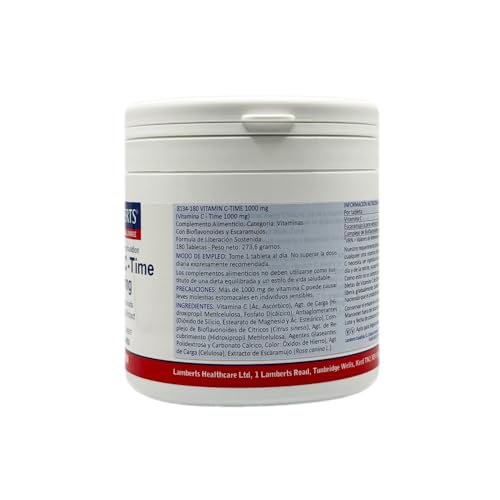 Lamberts Vitamina C 1000 mg - 60 Tabletas