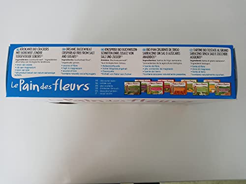 Le Pain des Fleurs Lpdf Tostadas Crujientes Trigo Sarrace Bio - Sin G/S/A 300 g
