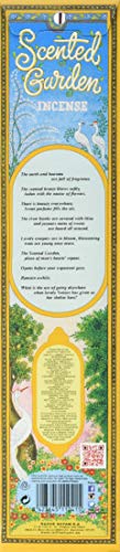 RADHE RUDA Stick Incienso Scented Garden, Negro, Único