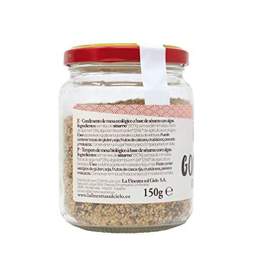 Gomasio con algas bio 150 g La Finestra