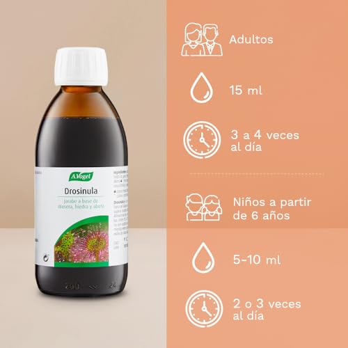 Drosinula® | Jarabe para la irritación de garganta y faringe* | 200 ml | A.Vogel, 100 mililitro, 1