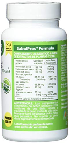POLARIS SABALPROS 60cap, Estándar, Único