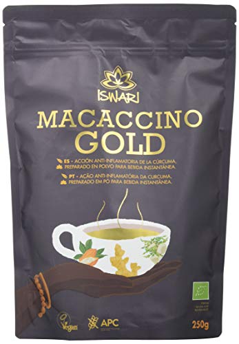 Iswari Macaccino Gold Bio Vegan Sin gluten 250 g
