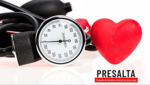 Novadiet - PRESALTA Cápsulas con Ajo Negro, Pleurotus Cystidiosus, Aronia, Olivo y Potasio - Control de Tensión Arterial - Complemento Alimenticio Para el Bienestar Cardiovascular - 60 Cápsulas