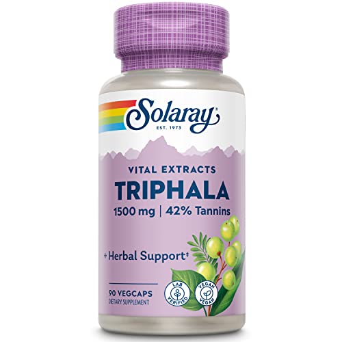 Solaray Triphala 1500mg | 90 VegCaps