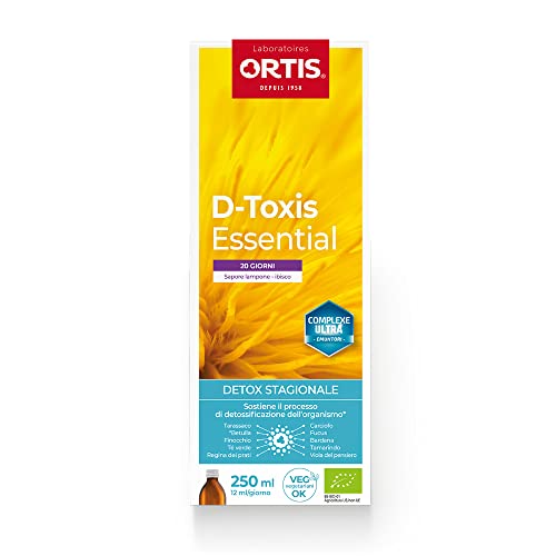 ORTIS - D-TOXIS ESSENTIAL Frambuesa Hibisco BIO 250ml