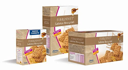 Dietisa - Suplemento Fibrodiet 400G Galletas Fibra Y Miel