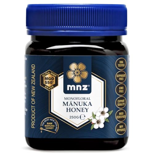 MANUKA NEW Miel DE Manuka MONOFLORAL MGO 550+ 250G, Estándar, Único
