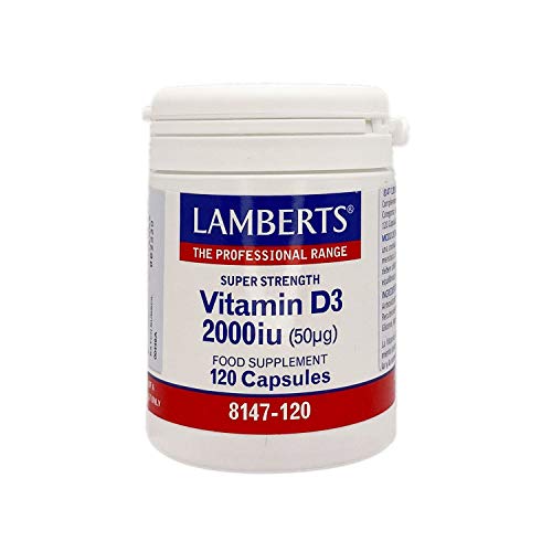 Lamberts Vitamina D3 2000ui - 120 Cápsulas