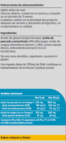 Vitae EQUAZEN (EyeQ) 200ml | Combinación única de Omega 3 y 6 | Alto poder nutricional (EPA, DHA y GLA) | Desarrollo cognitivo