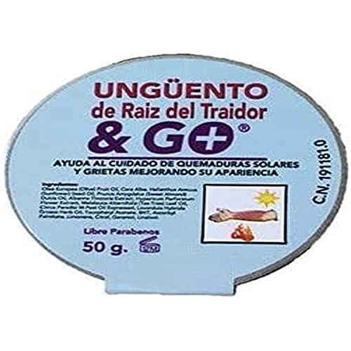 Ungüento de Raiz Del Traidor & Go 50G (Quemaduras), 50 gramo, 1