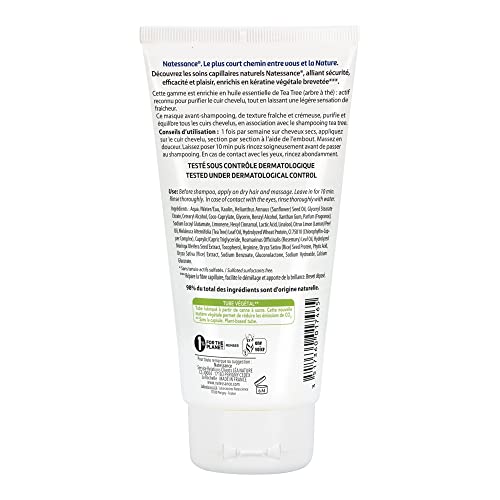 Natessance Mascarilla Prechampú Ãrbol de Té & Queratina Vegetal 150 ml