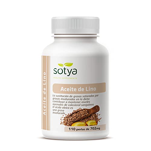 Sotya Aceite de lino perlas 702mg 110 unidades