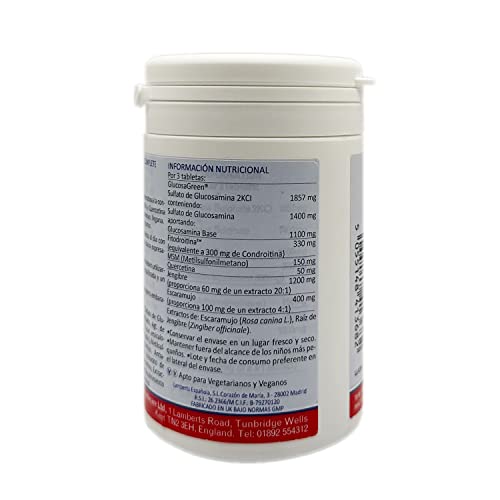 Lamberts Glucosamina Completa - 120 Tabletas
