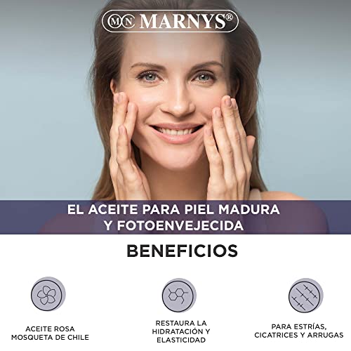 MARNYS Aceite Revitalizante Rosa Mosqueta 100% Vegetal Spray 100ml