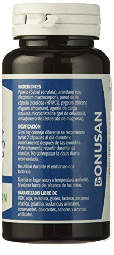 Bonusan Sabal Pygeum Cramberry - 60 capsulas