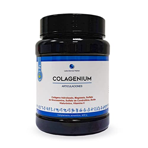 Just Podium Colagenium 600, Colágeno Hidrolizado + Magnesio + Ácido Hialurónico + Vitamina C + Vitamina a + 100% Natural, Sabor Limón, 600 g