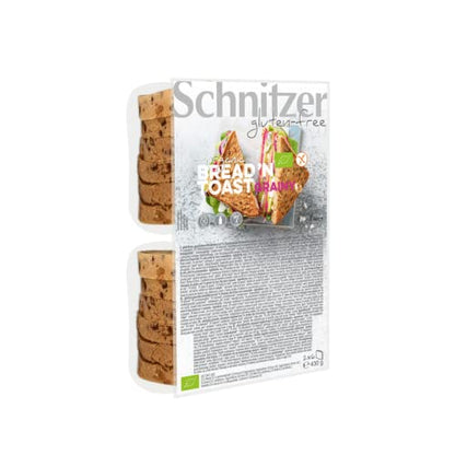 Pan de molde Rebanadas de Maíz con Semillas Sin gluten Schnitzer 430 g
