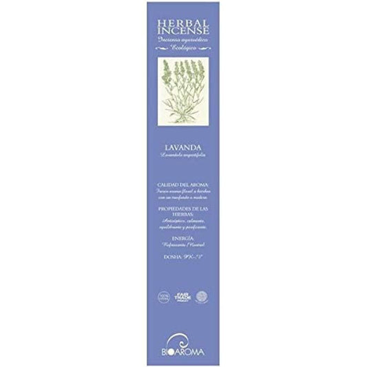 Bioaroma Incienso Eco Bioaroma De Lavanda 12 Varillas 200 g