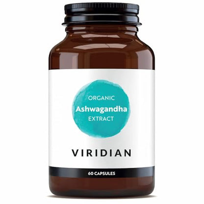 Viridian Ashwagandha Extracto Bio - 60 Cápsulas