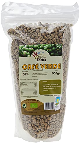 CAFE VERDE EN GRANO 950 GR