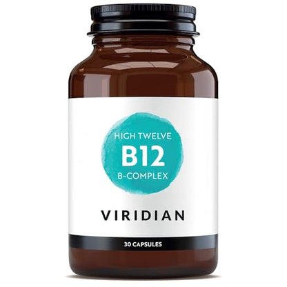 Viridian High Twelve B12 Complex | Complejo Vitamina B12 Vegano - 90 cápsulas