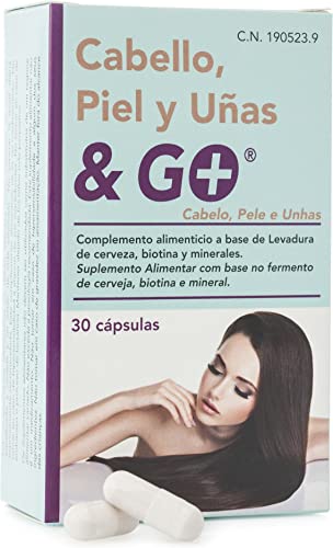Pharma & Go Cabello Piel y Uñas 30 Capsulas - 1 Unidad