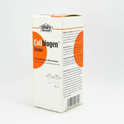 Colibiogen Kinder® 50 ml de Margan Biotech. Postbiótico Infantil. Solución Oral. METABOLITOS DE ORIGEN MICROBIOLÓGICO.