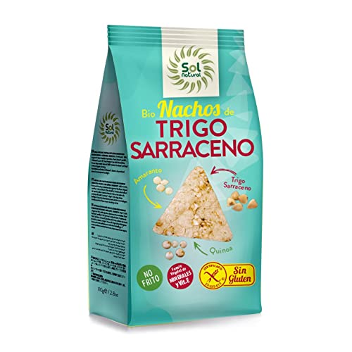 NACHOS TRIGO SARRACENO AMARANTO Y QUINOA 80 g
